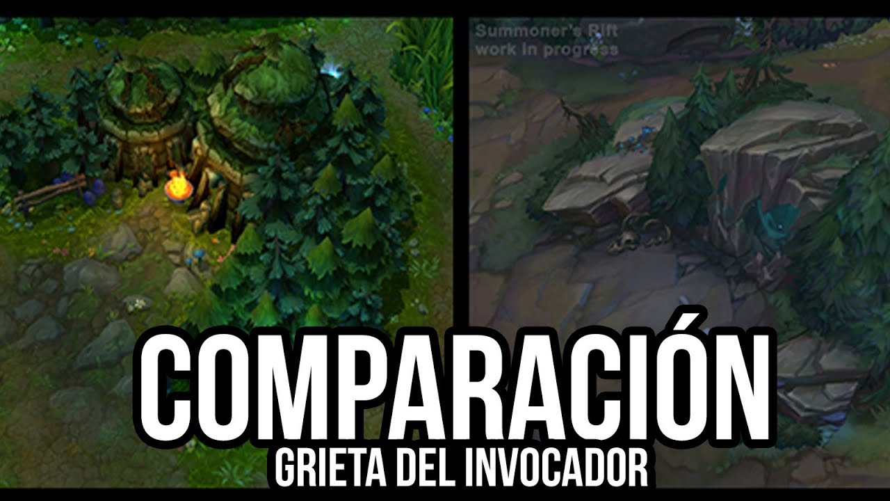 Comparación: Nuevo mapa / Viejo mapa.