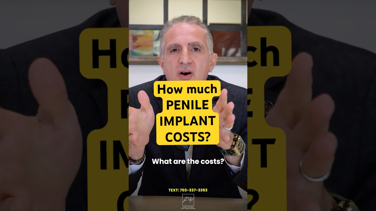 💰 HOW MUCH DOES A PENILE PROSTHESIS COST? 💰 #menshealth #costs #menshealth #penileprosthesis