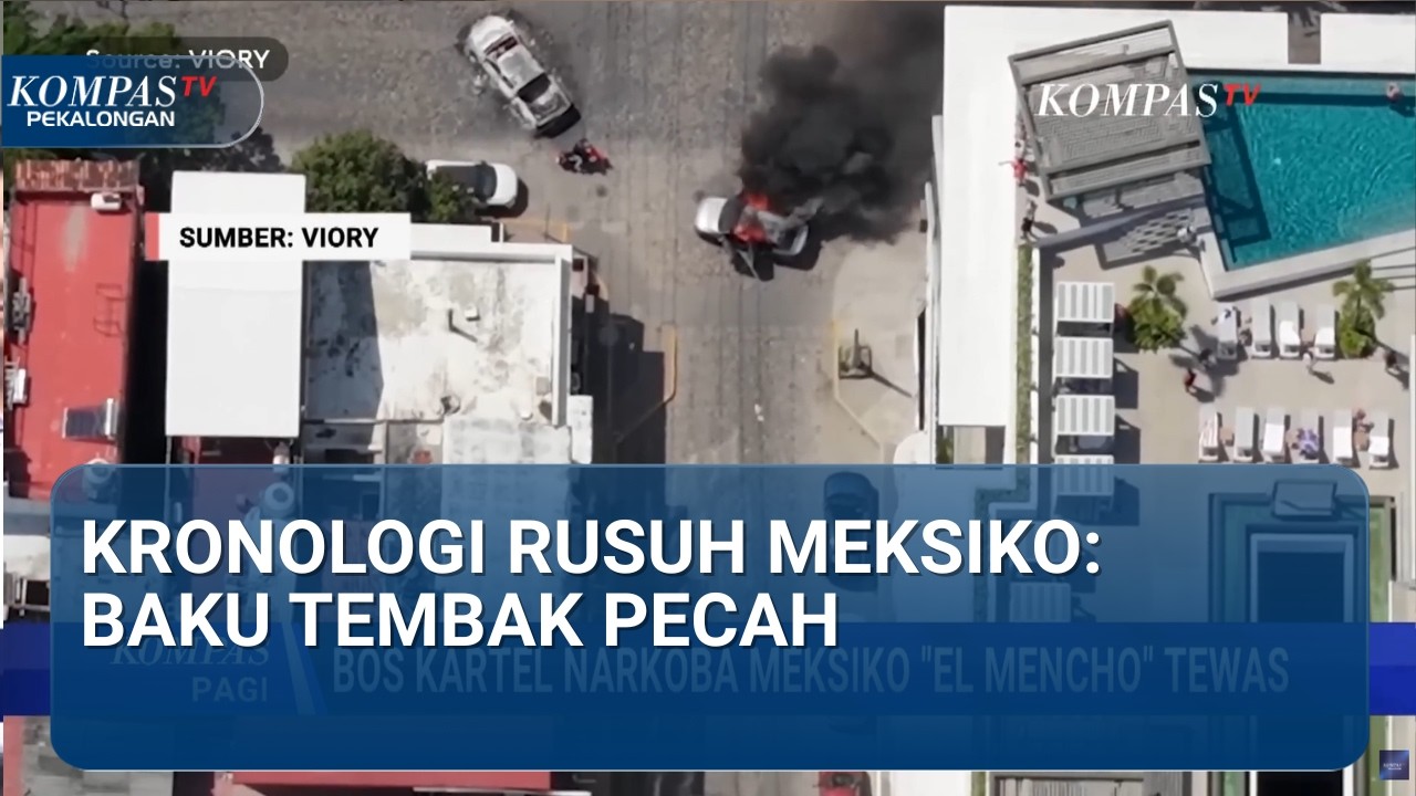 Balas Dendam Kartel! Detik-Detik Kerusuhan Pecah di Meksiko Usai Sang Gembong Tewas