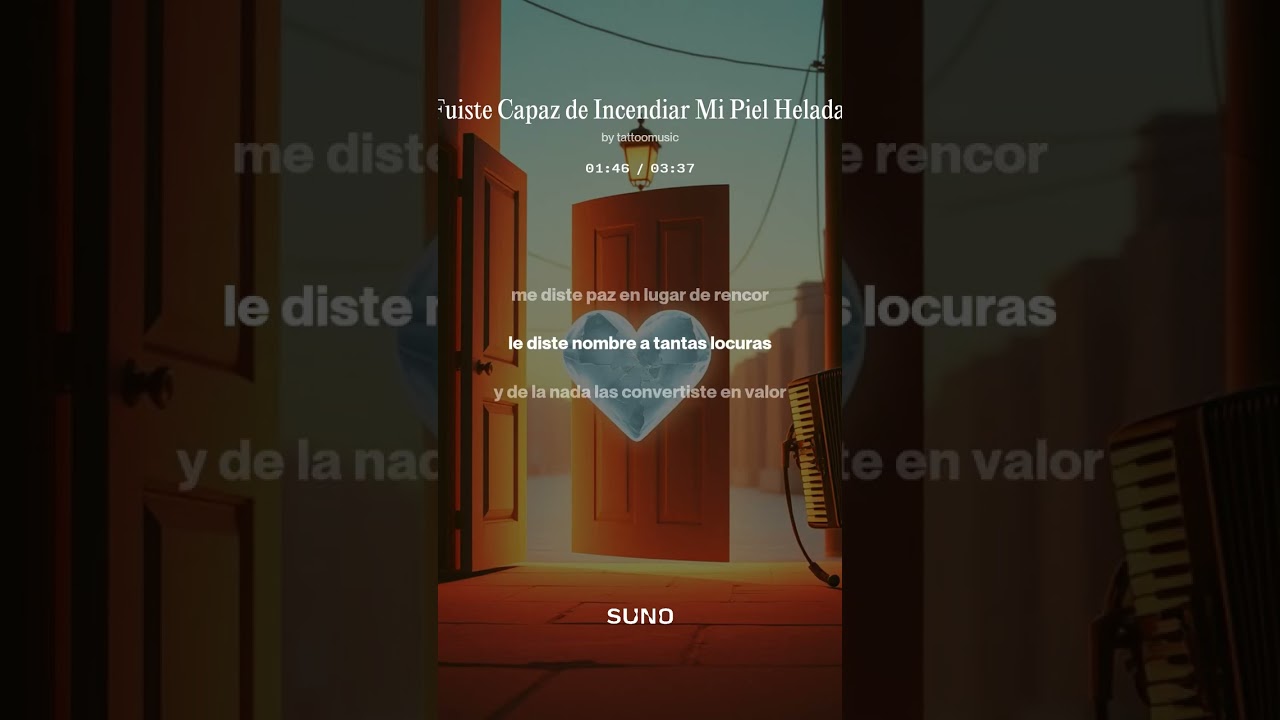 Fuiste Capaz de Incendiar Mi Piel Helada 