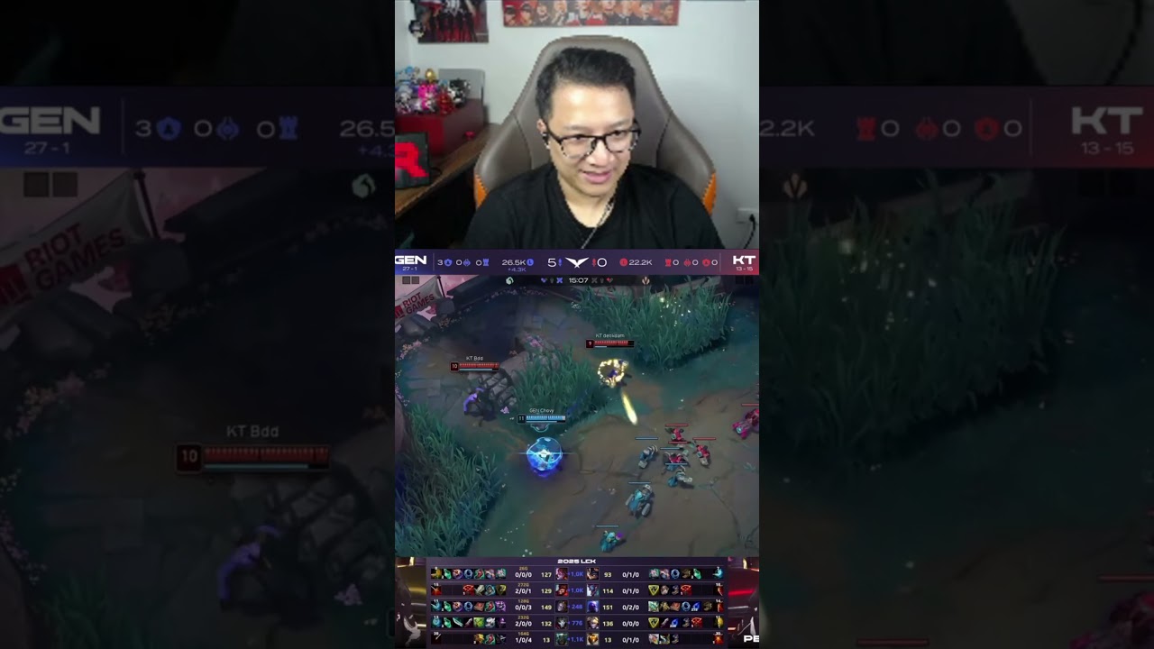 GEN vs KT | Check bụi kỹ cũng đi | #shorts  #ducmanh  #manhmelody #leagueoflegends