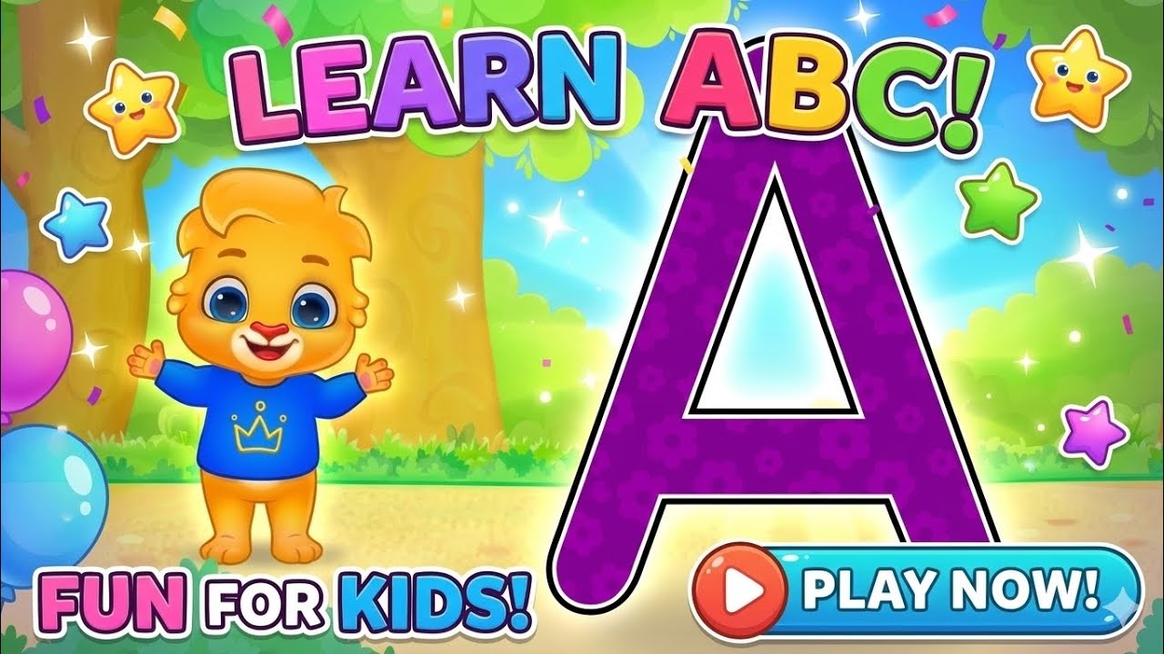 Abcd learning for kids / a for Apple learning alphabet 