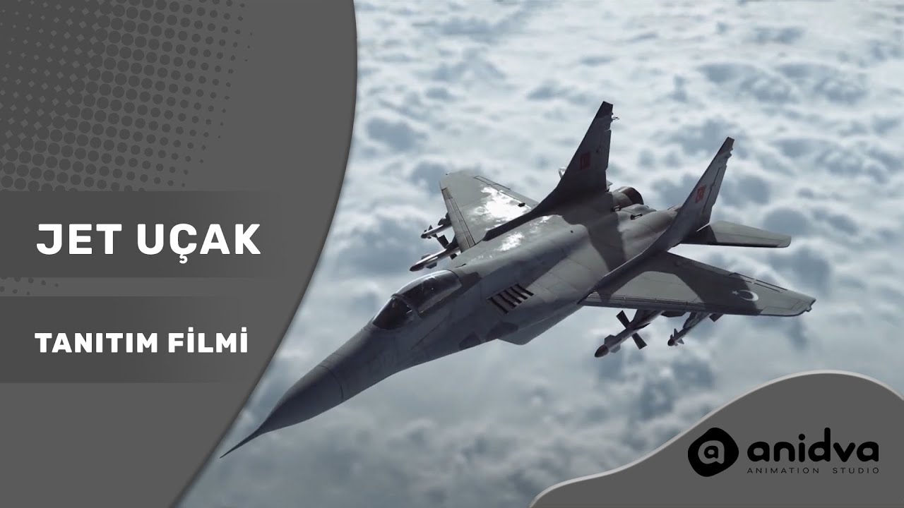 Jet U&ccedil;ak Animasyon Filmi - 3D