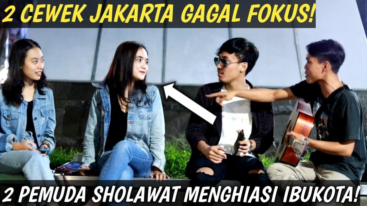 PRANK SHOLAWAT &NGAJI❗2 CEWEK JAKARTA KAGET ADA PEMUDA SHOLAWATAN DI IBUKOTA!
