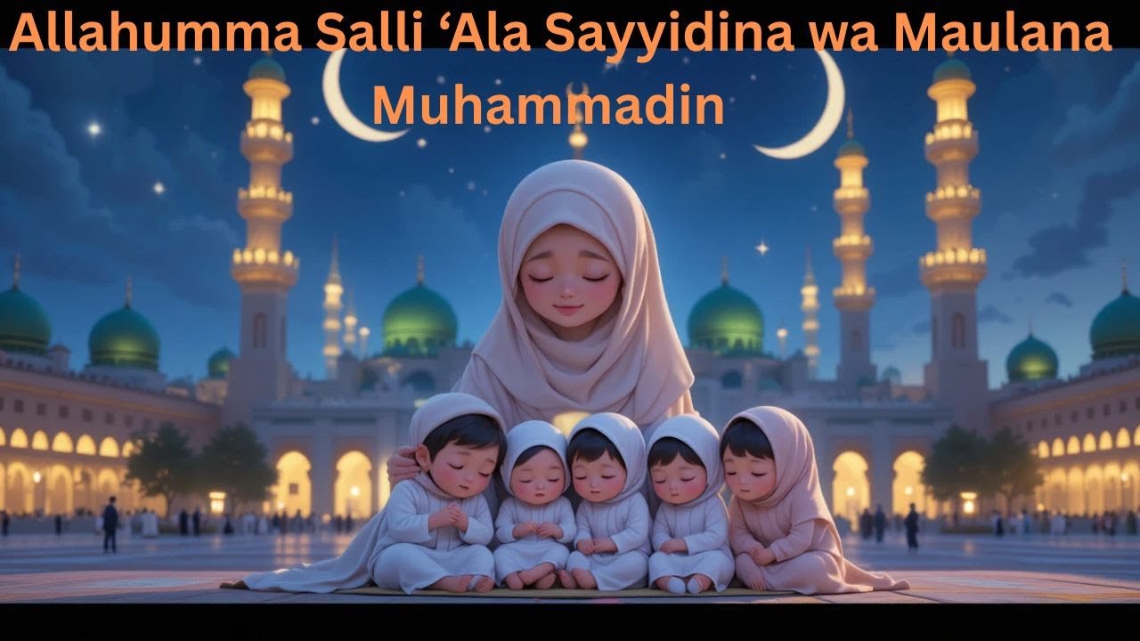 Allahumma Salli ‘Ala ﷺ | Calm Zikr & Durood for Bedtime #islamic #islamiclullaby #zikr