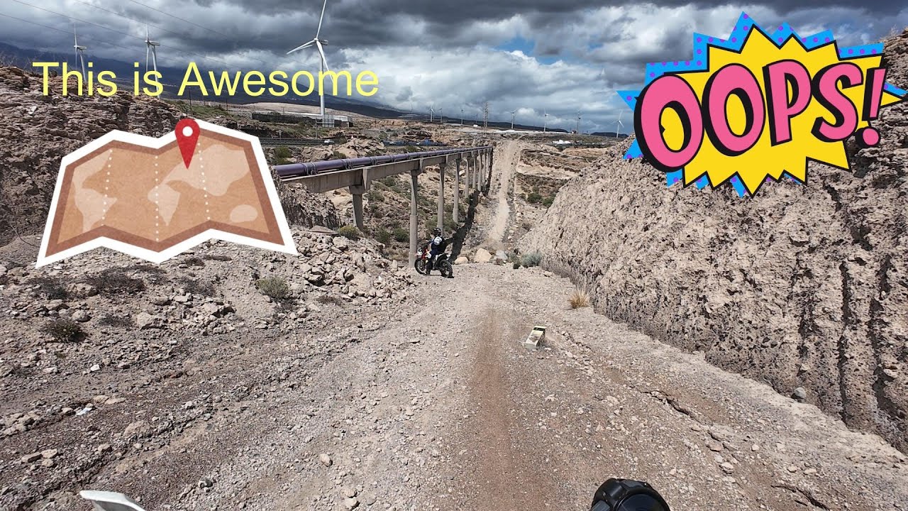 KTM 300 EXC | Beginners 1st time | Enduro | Tenerife Trails | Part 4 of 8