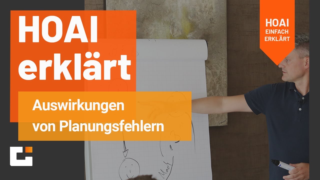 HOAI erkl&auml;rt: Die 4 relevantesten Auswirkungen von Planungsfehlern in der Leistungsphase 8