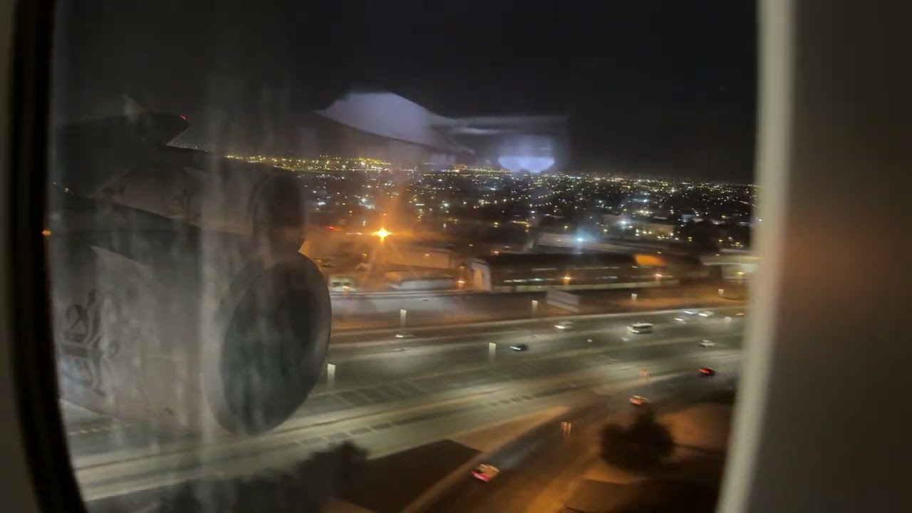 Emirates A380-800 Landing at Dubai International Airport