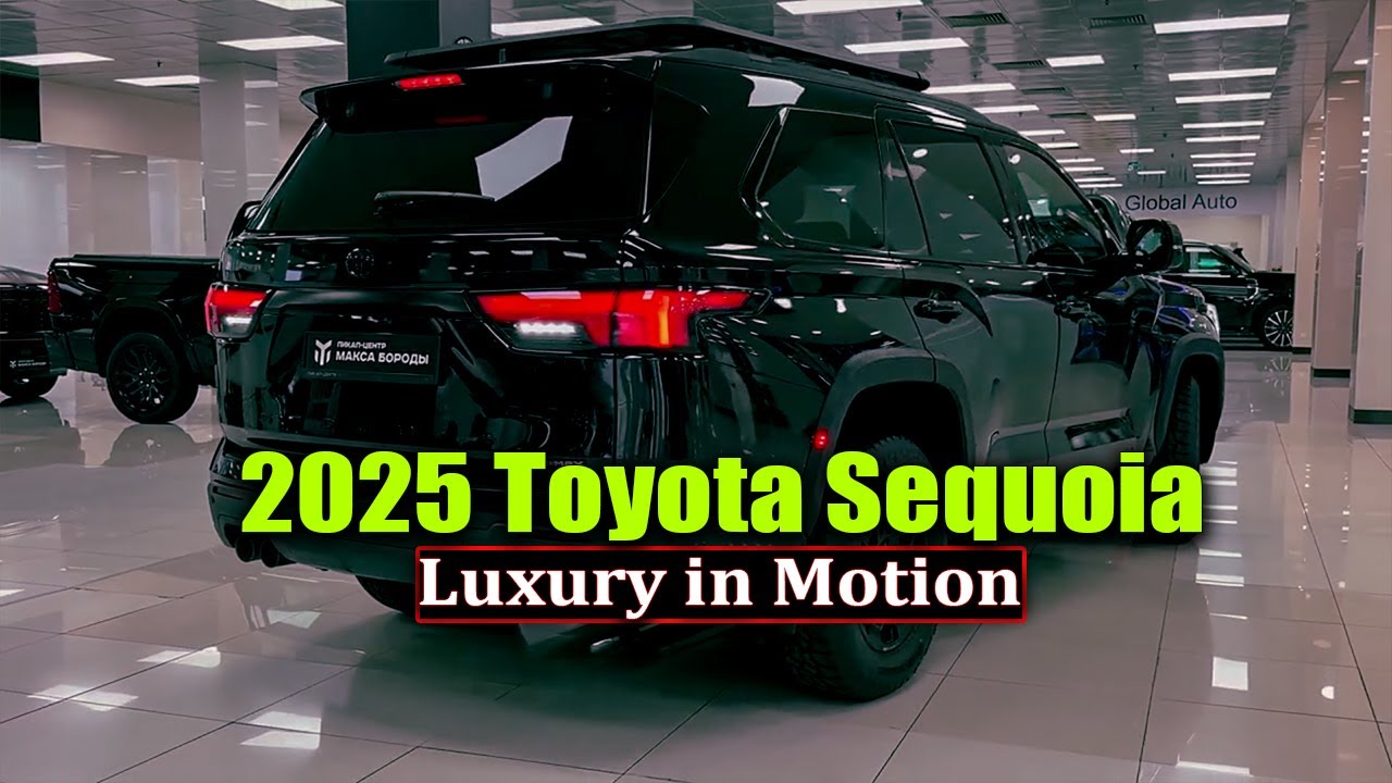 Toyota Sequoia (2025) - Three-row Wild and Luxury Off-Road SUV!