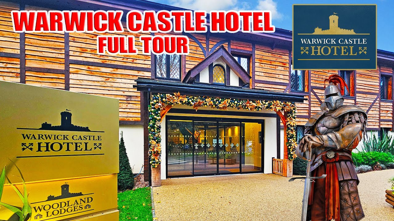 Explore the NEW Warwick Castle Hotel, Medieval Rooms and Knight’s Table Restaurant (Dec 2025) [4K]