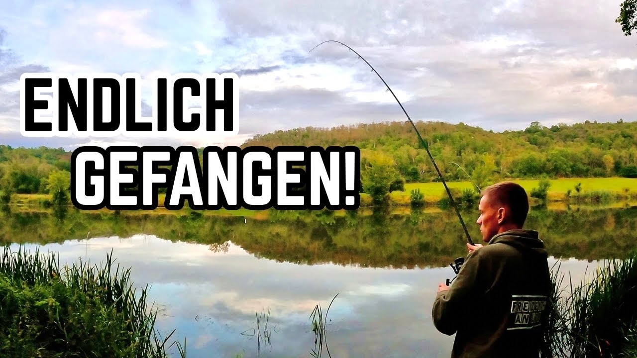 Pure Freude beim Angeln am Fluss!