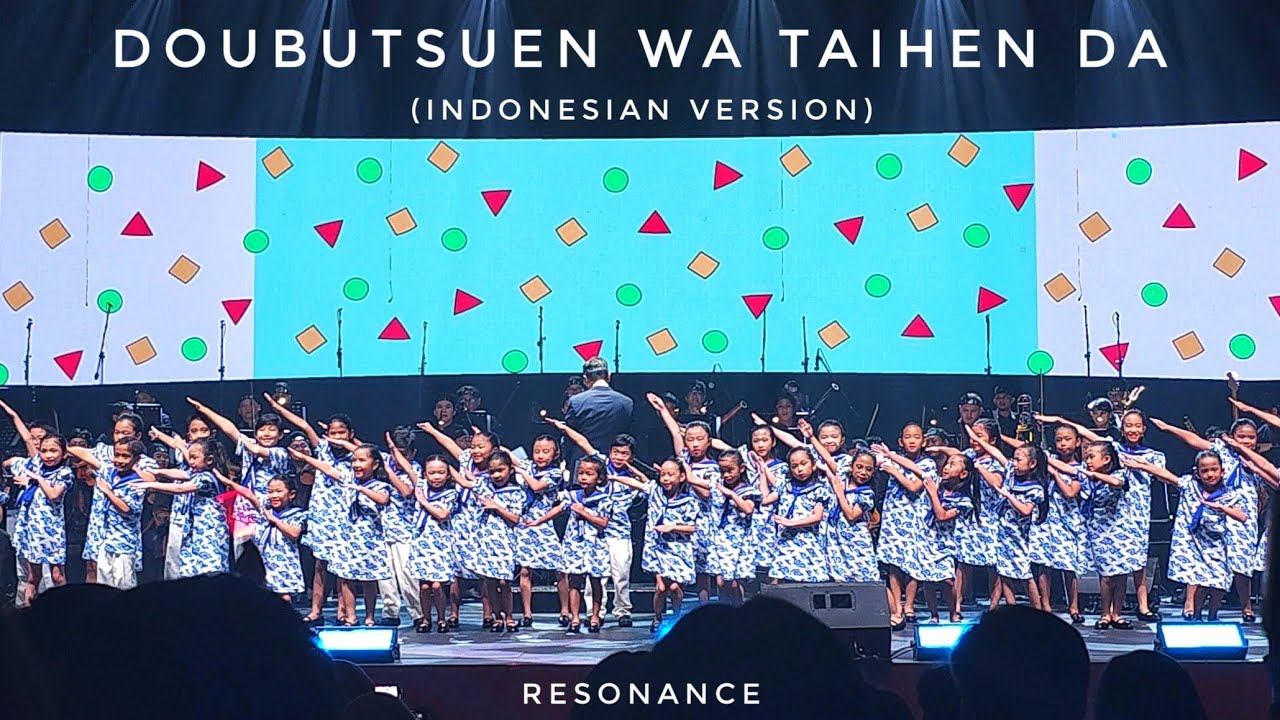 [4K] Doubutsuen wa Taihen da - Crayon Shin-Chan Ost - an Anime Symphony Resonance Jakarta 2024