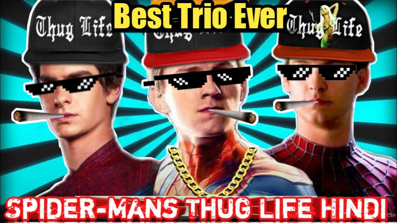 All The Spider-Mans Thug Life Moments Hindi | No Way Home Short Review | Spidermans Funny | Yttrends