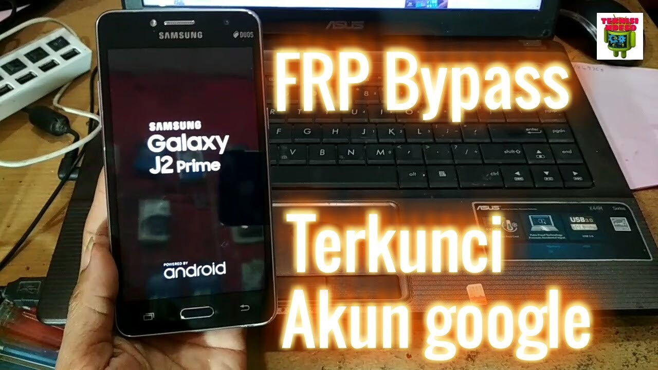 Samsung J2 Prime terkunci akun google (frp bypass)