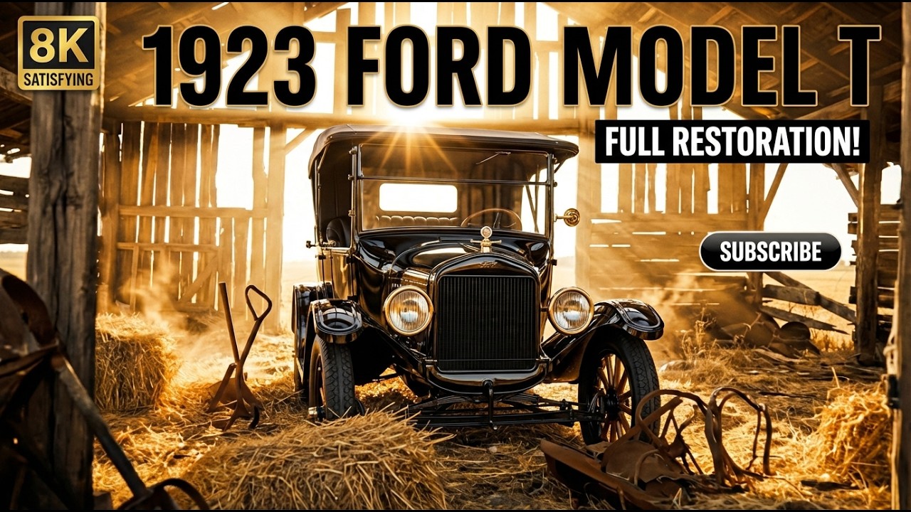 From Rust to History | 1923 Ford Model T Factory Restoration