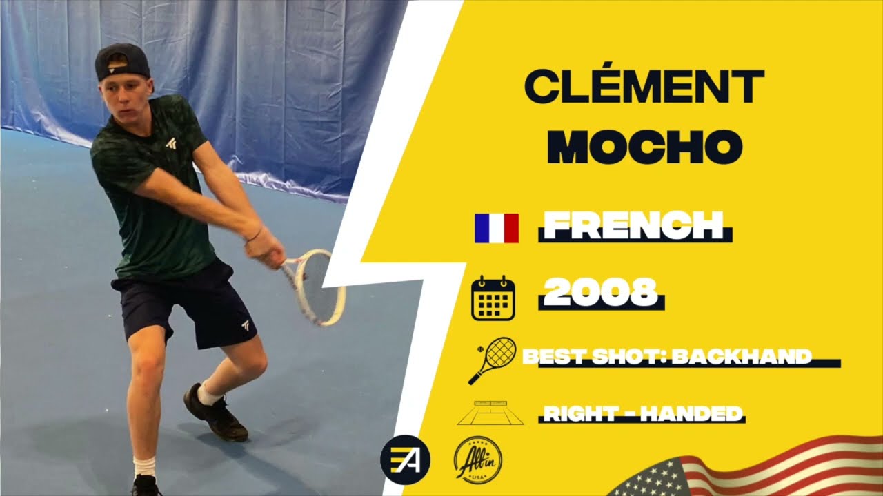 Clement Mocho - College Tennis recruiting video - Fall 2026