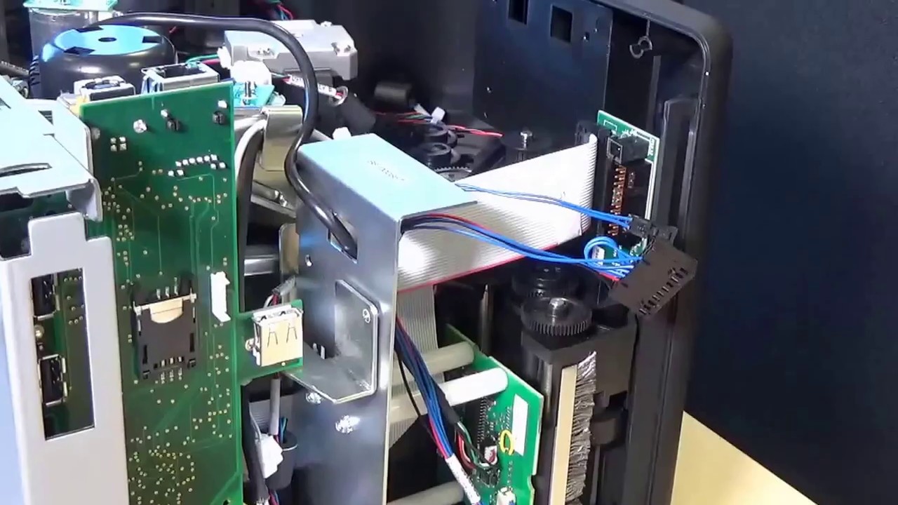 FARGO HDP5000 How to install OMNIKEY 5121 or 5127 contactless encoder