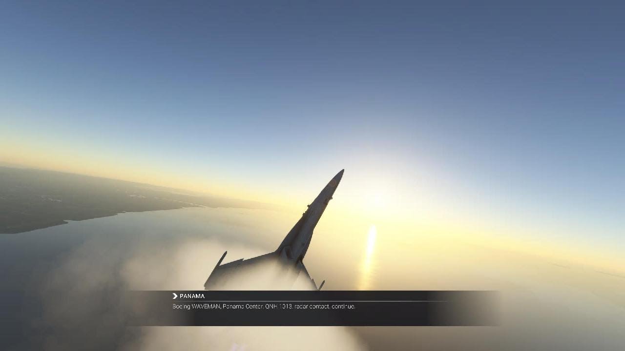 F/A-18 Over Panama City 🇵🇦✈️