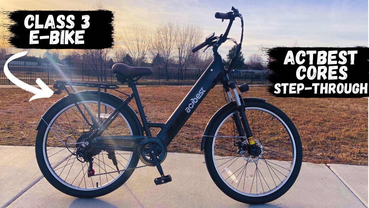 ActBest Cores Step-Through E-Bike Review! $600 Class 3 ebike!