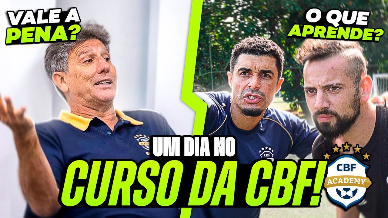 FIZ O CURSO DE TREINADOR DA CBF!