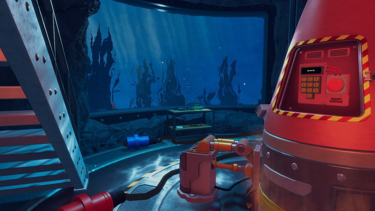 Escape Simulator: Episode 52: Spy DLC, Room 4 (Underwater Base)