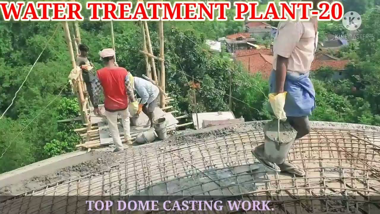 #IntzeTank-05  #TOP DOME,TOP BEAM, VERTICAL WALL CONSTRUCTION Process #ESR-05 , #WTP-20