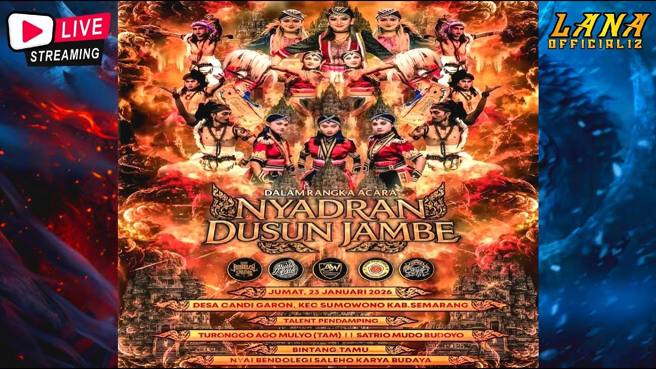 LIVE WAROK NYAI BENDOLEGI SALEHO - TURONGGO ARGO MULYO HARI INI DUSUN JAMBE CANDIGARON SUMOWONO