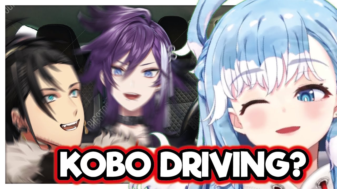 Hakka and Shinri panics when Kobo herself drive a Car for them !!!