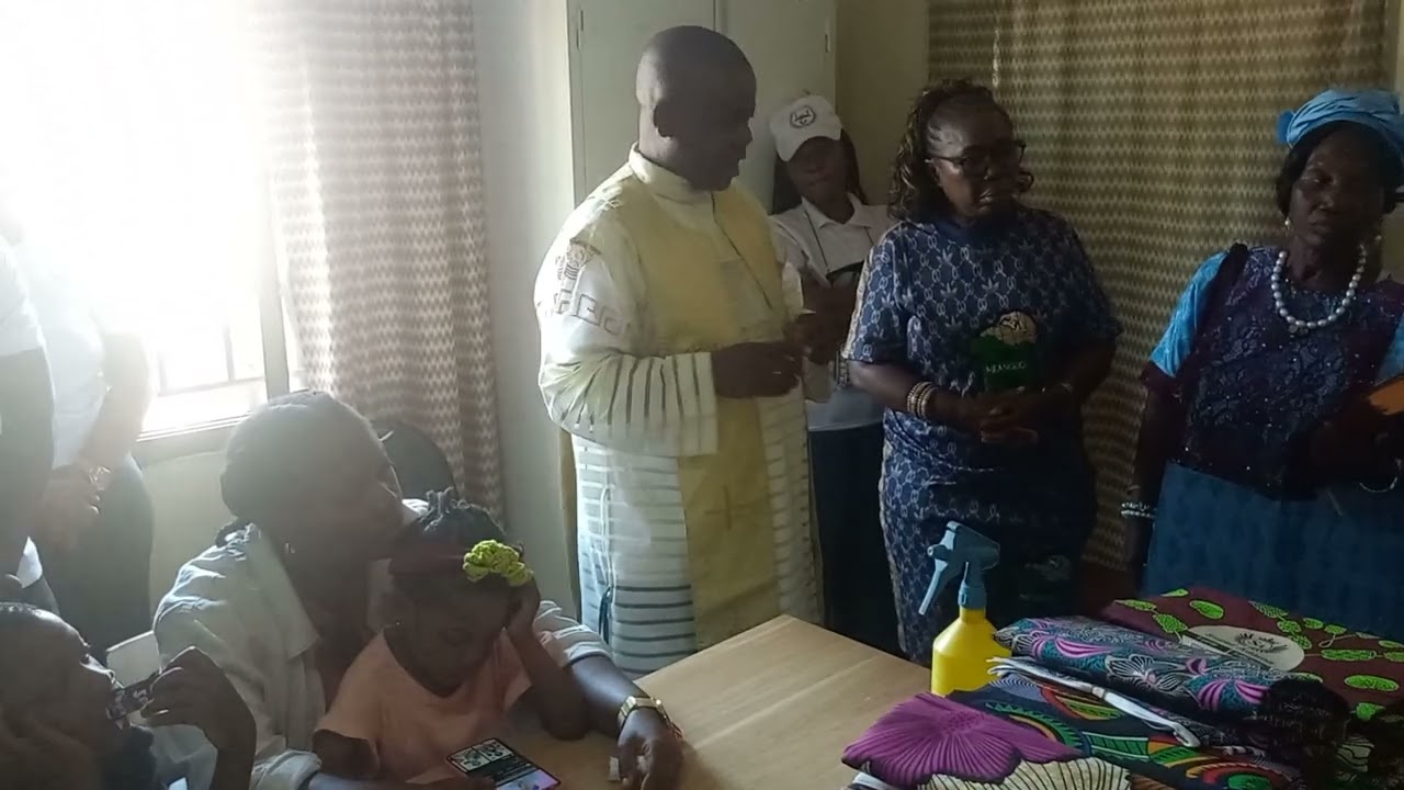 The NGO Mohamed and Bernadette Lahai Foundation Taking Care of the Poor