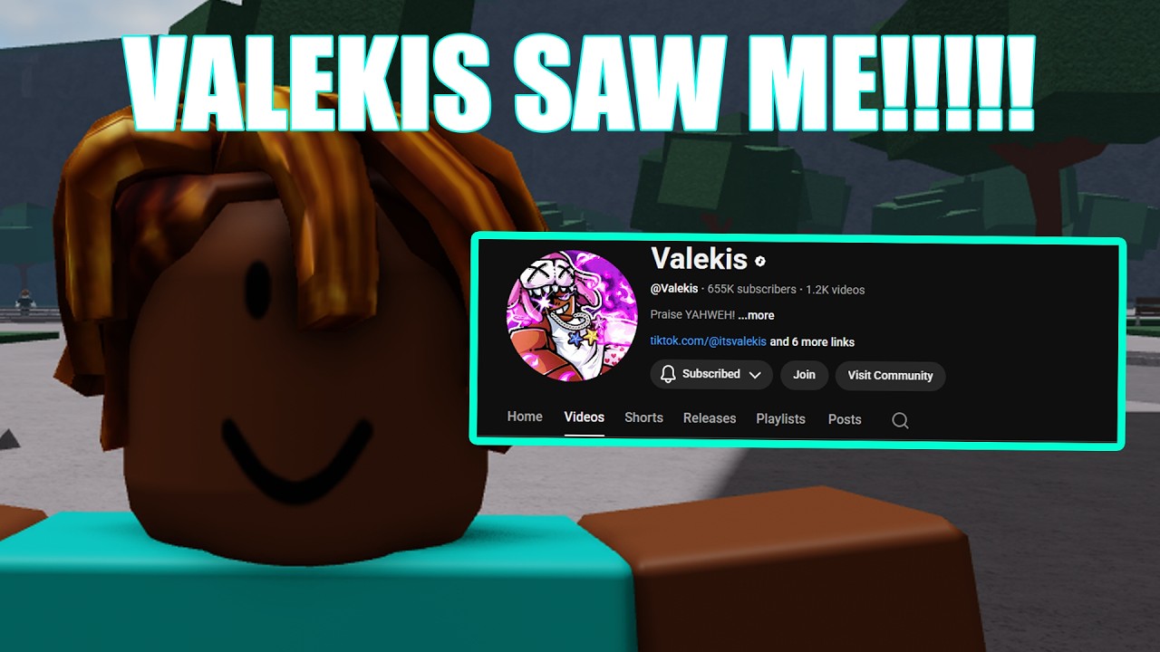 VALEKIS WANTS TO COLLAB WITH ME!!!