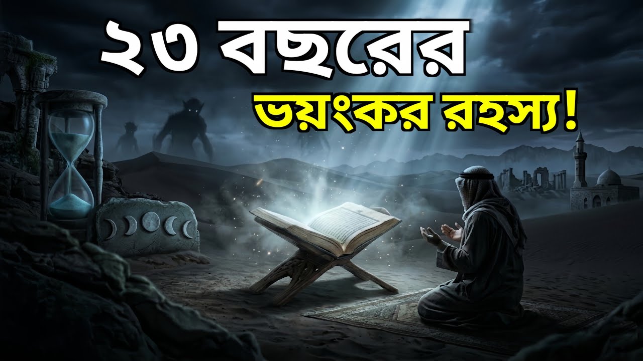 কুরআনের রহস্য উন্মোচন! ২৩ বছরের ওহীর অজানা কাহিনী |  Islamic Bangla Story 