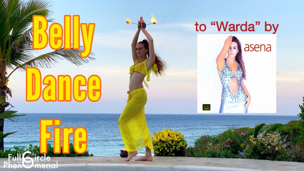 Fire Torch Belly Dance Choreography by Shamiram Dance to “Warda” by Asena