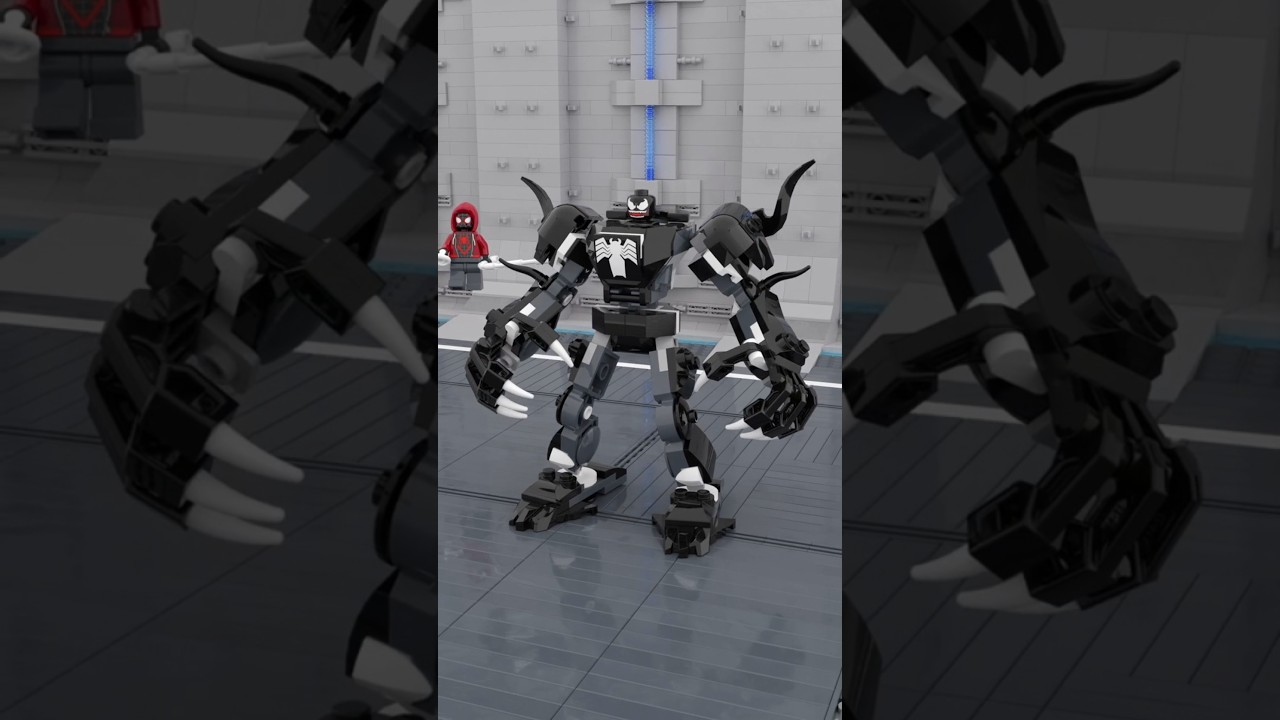 LEGO 76276 Venom Mech Armour Satisfying Speed Build#lego #legomecha #legomech