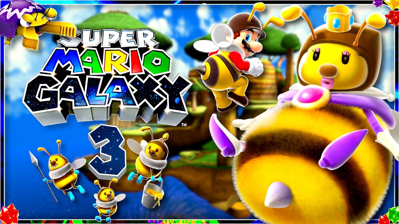 Bienen & Stinkkäfer! | 🌌 Super Mario Galaxy #3 (German/100%/4K60FPS)