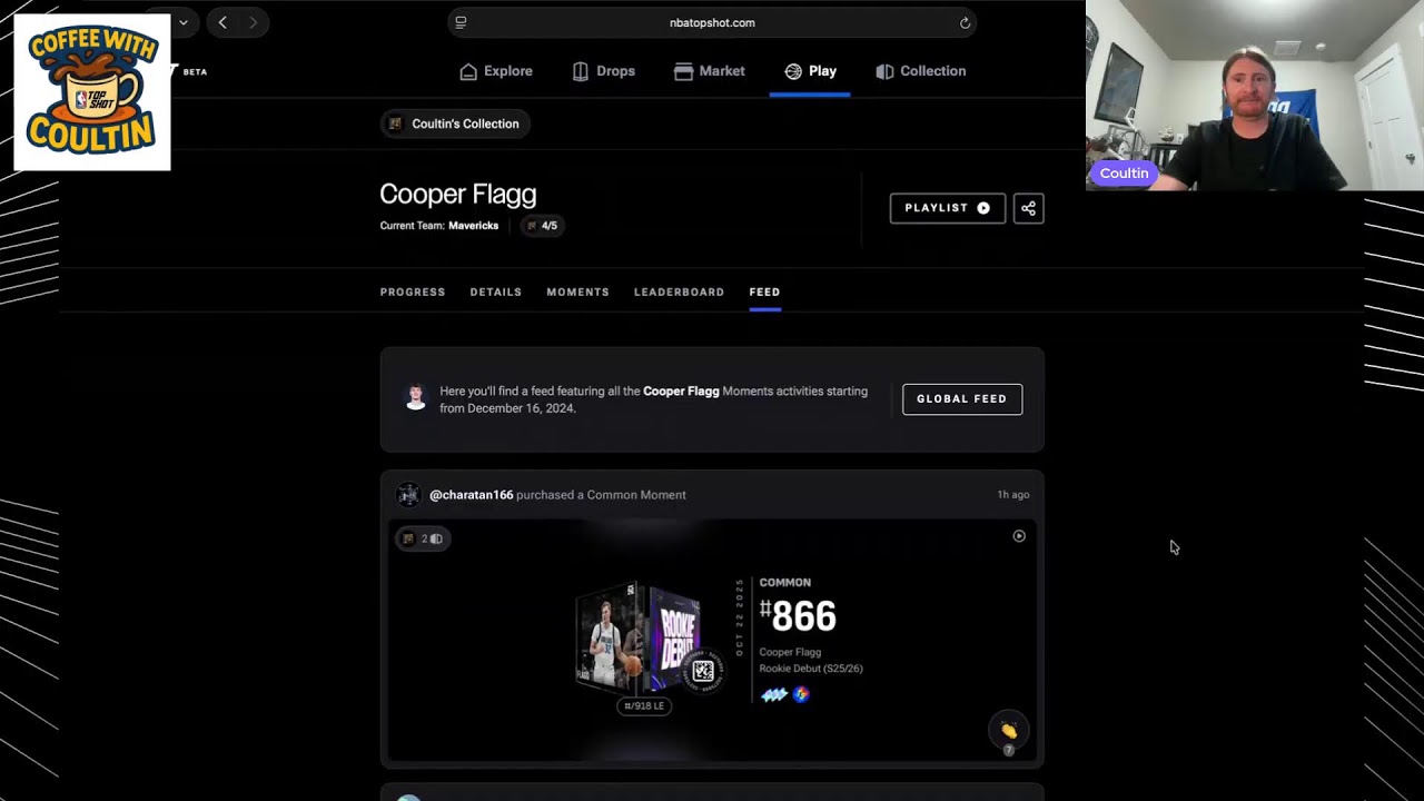 Coffee With Coultin; Let's Check The Feed on @nbatopshot! Ep. 107
