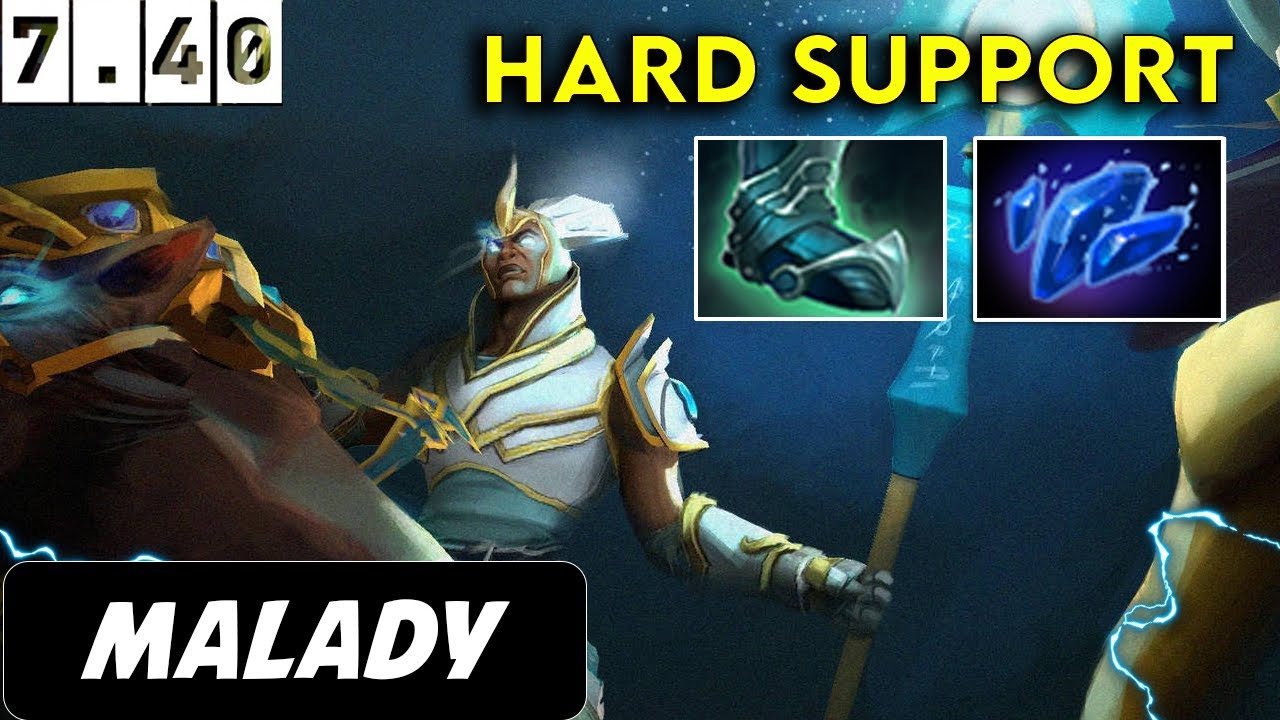 Malady Chen Hard Support - Dota 2 Patch 7.40 Pro Gameplay