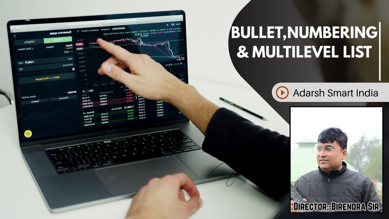 Bullet and Numbering | Adarsh Smart India