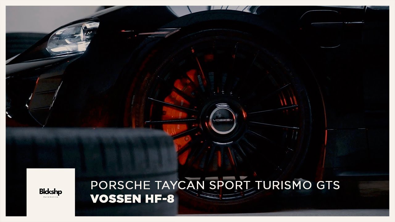 BLCKSHP | Porsche Taycan Sport Turismo GTS | Vossen HF-8