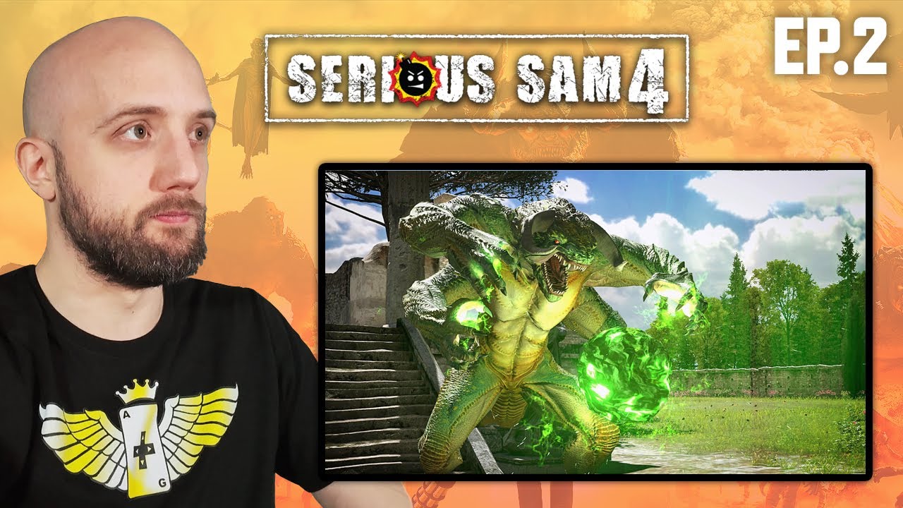 Serious Sam 4 Gameplay 1440p - Ep.2 (Serious) All Secrets