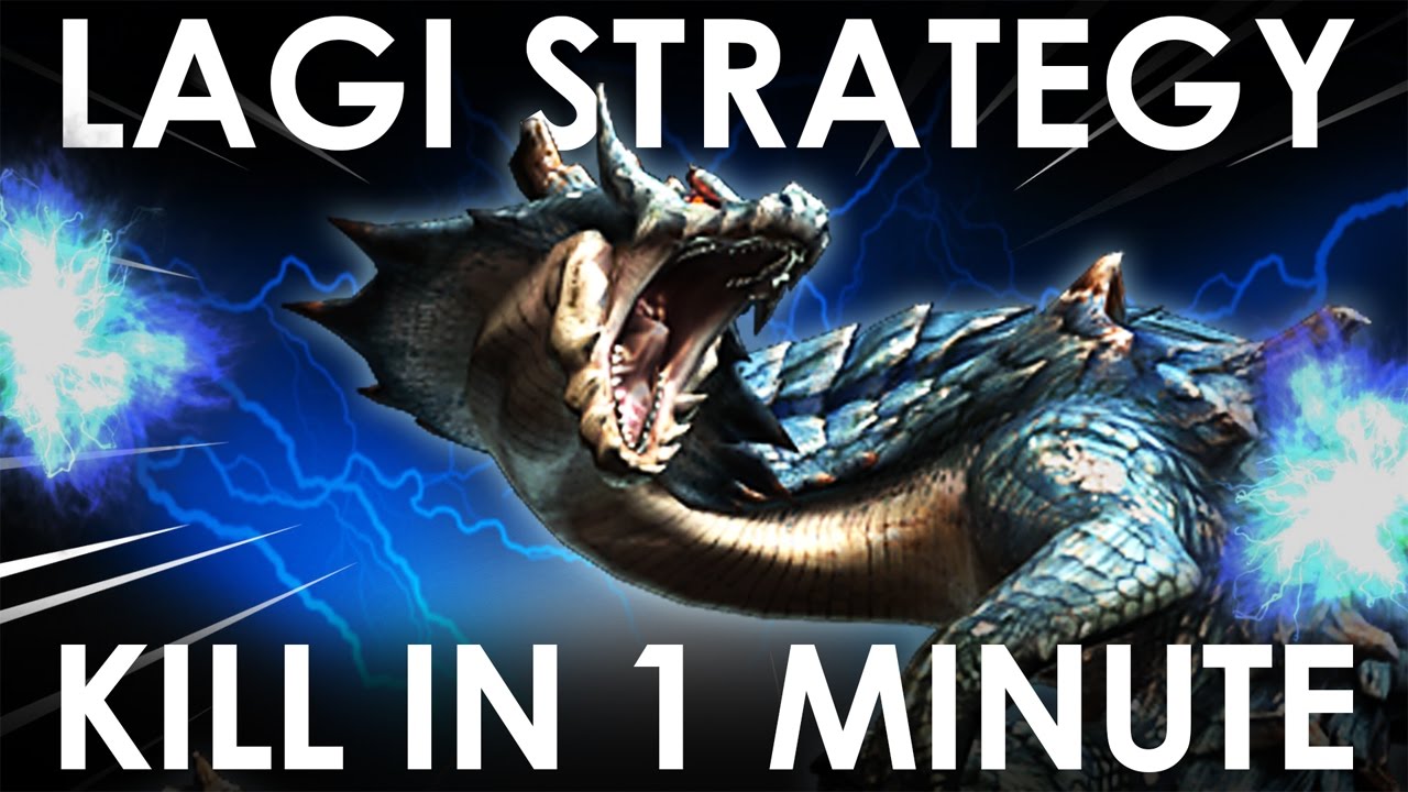 【MHGen】How to kill Lagiacrus in 1 min︱High Rank︱2P