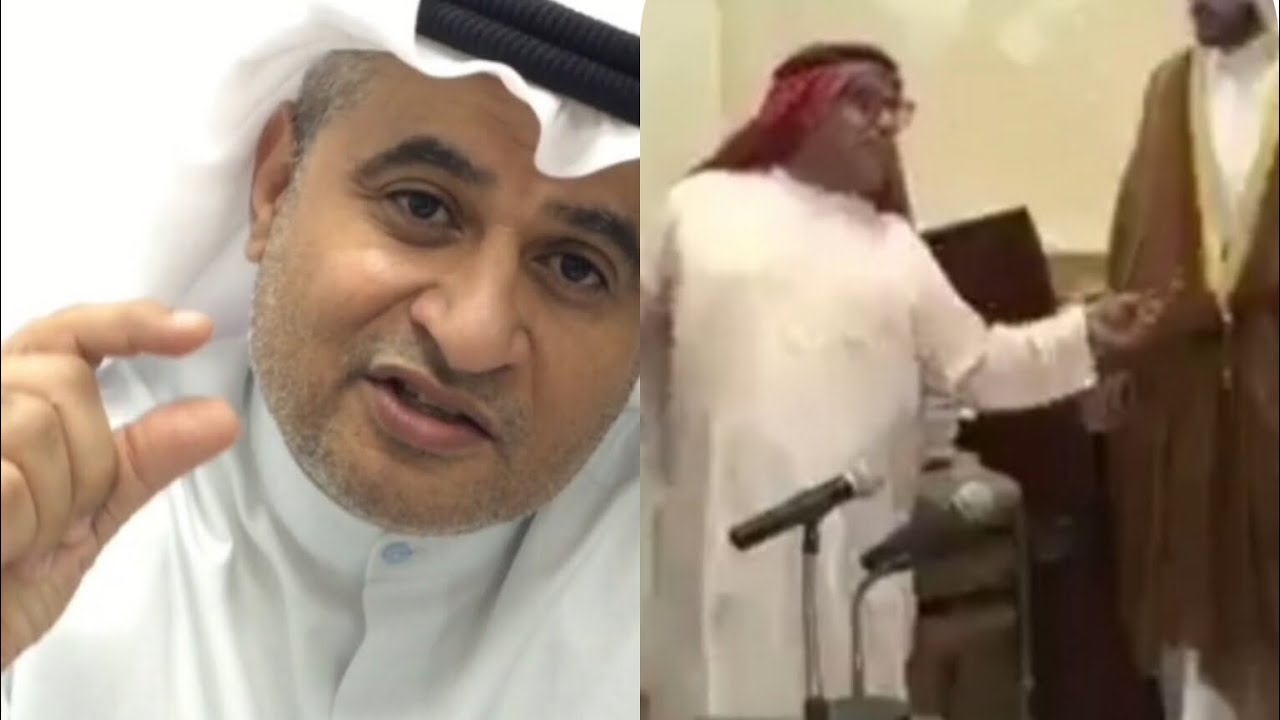 القطري غانم السليطي يبع مجلس التعاون والملا يرد انت وين من فن عبدالحسين والقصبي