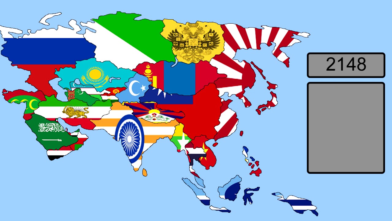 (ALTERNATE)  Future of Asia Flags 2021 - 3033 !!!!!