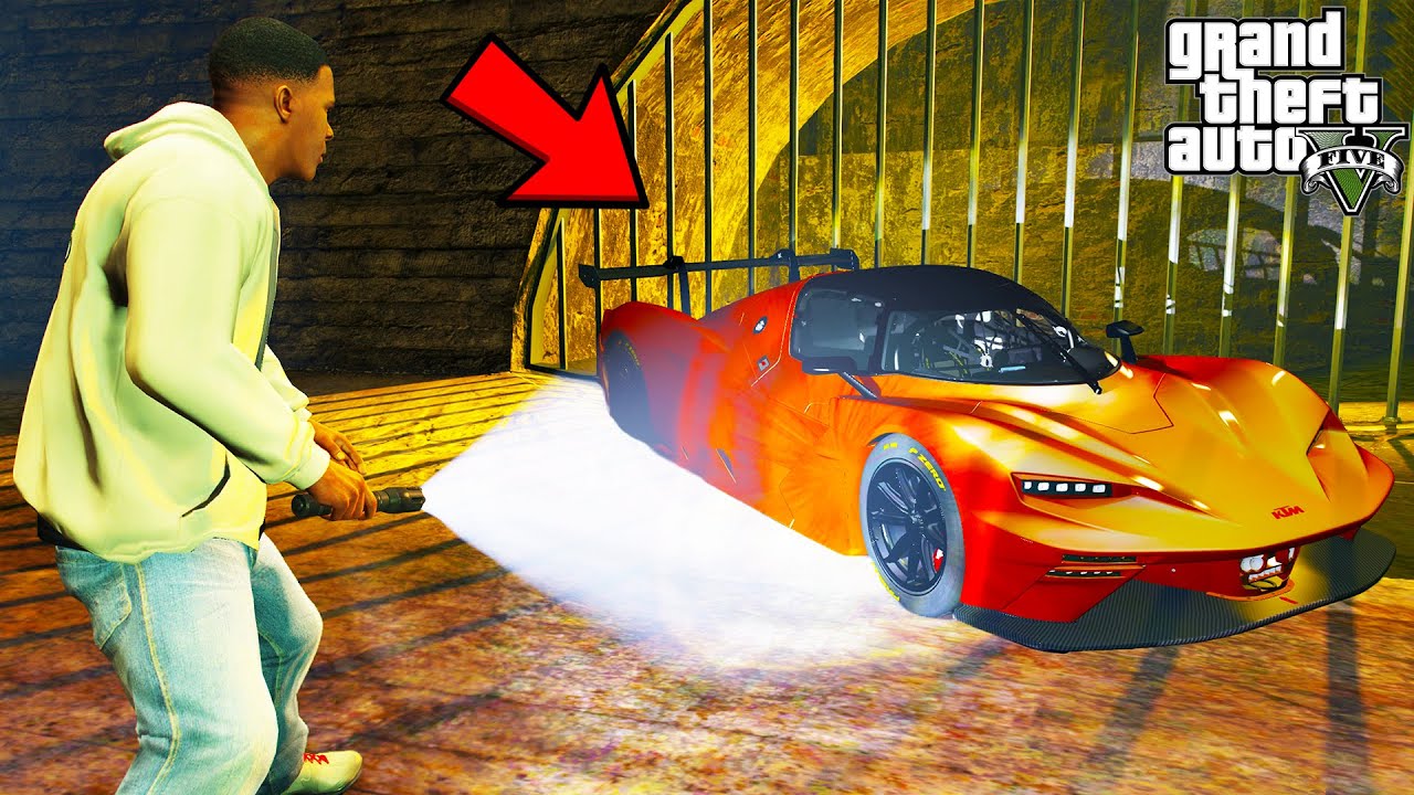 Franklin Found Most Rare and Expensive Supercar in GTA 5 | SHINCHAN and CHOP