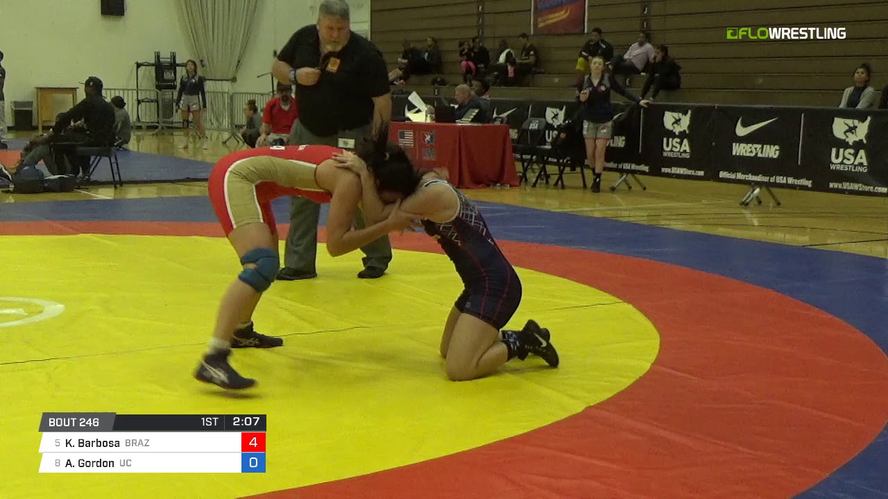 WM/53 KG/53 C, Kamila Barbosa, Brazil Vs Autumn Gordon, University Of The Cumberlands.mp4