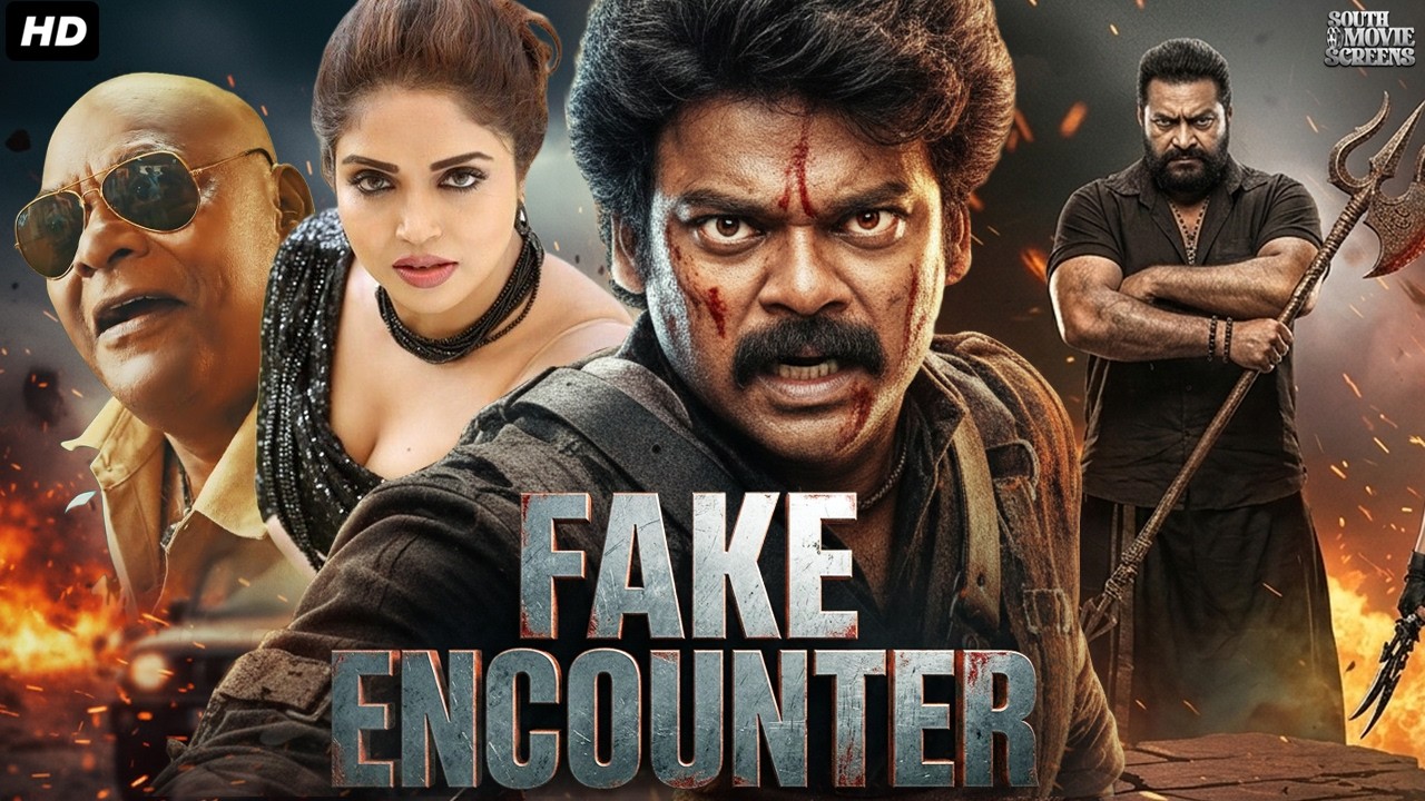 FAKE ENCOUNTER - South Indian Full Hindi Dubbed Movie | Shakalaka Shankar, Karunya, Ajay Ghosh