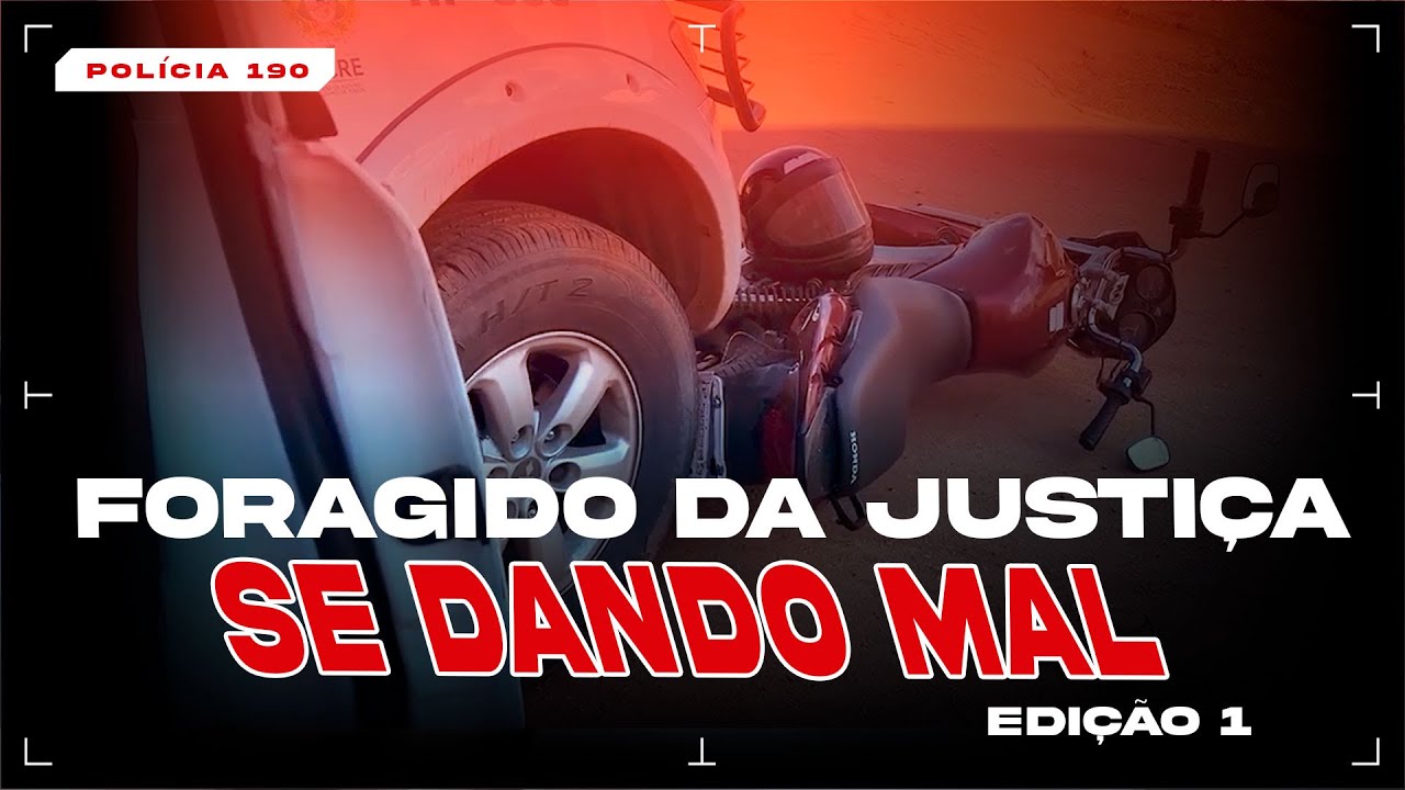 FORAGIDO SE DANDO MAL - 5 OCORRÊNCIAS POLICIAIS EPISÓDIO 1
