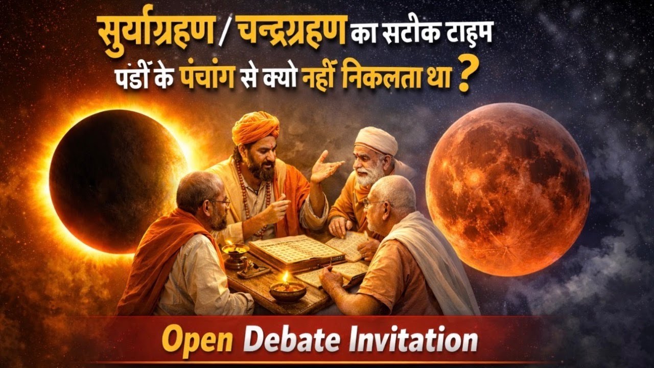 SJL705 | Eclipse ka pata Panchang se kyo nahi chal pata? | Open Debate Invitation| Science Journey