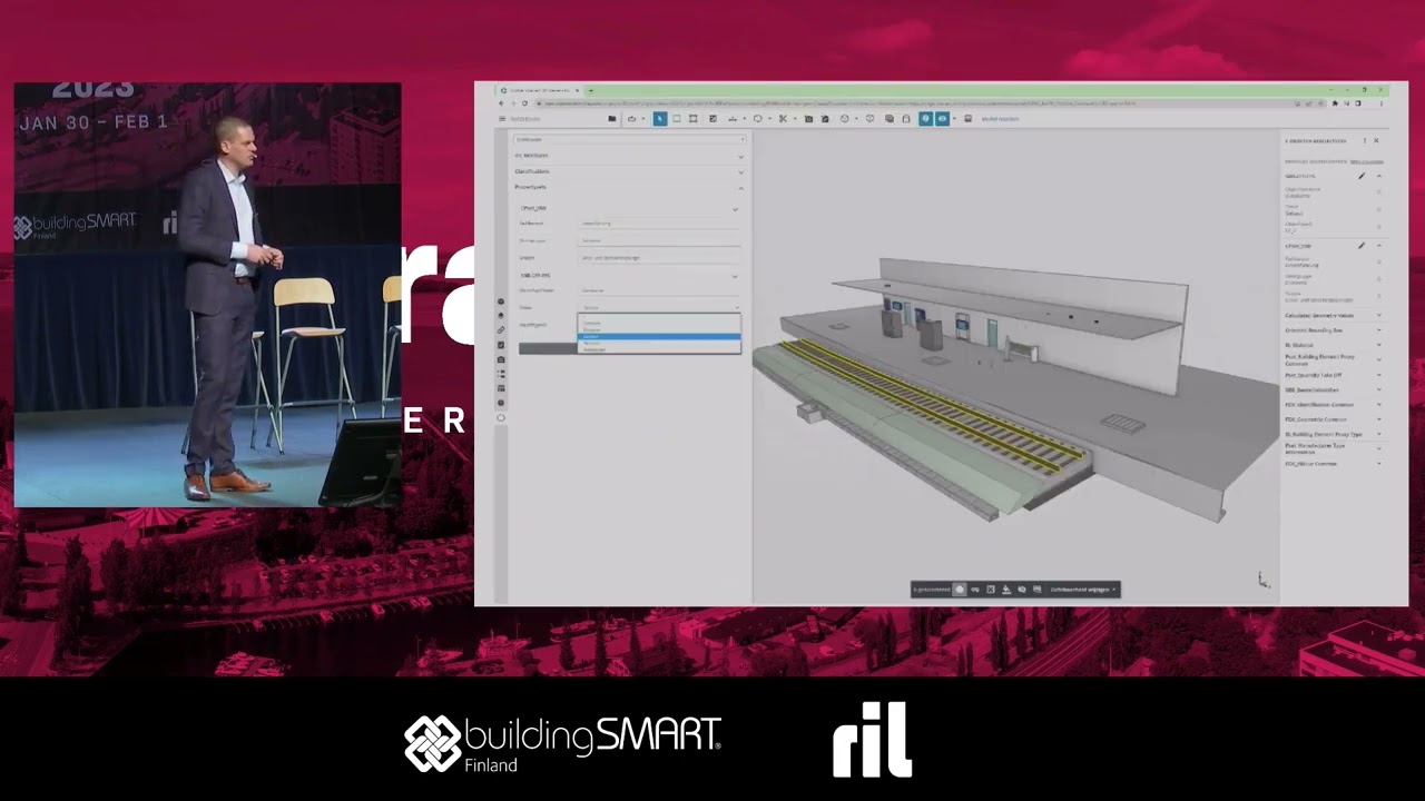 buildingSMART Data Dictionary (bSDD) session at InfraBIM Open 2023