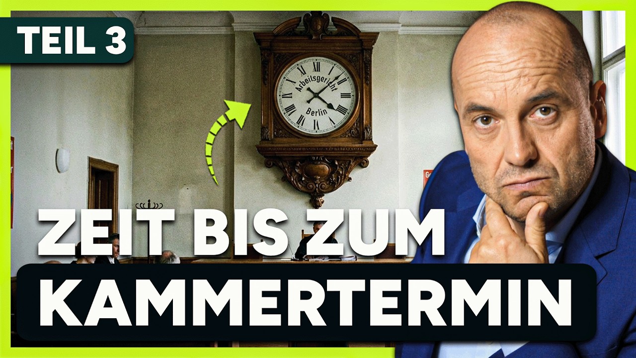Zeit zwischen Gütetermin & Kammertermin | Unsere Arbeitsweise (Mandantenvideo)