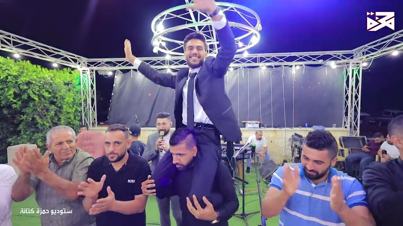 الفنان حسام ابو عبيد - حفلة اكرم سليمان طه - كفيرت- الاستقبال